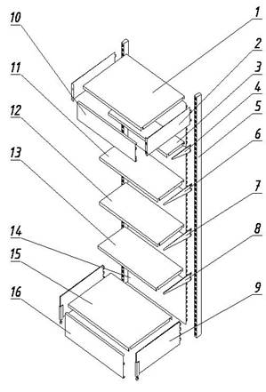 торговые стеллажи